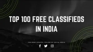 Top 100 Free Classifieds in India