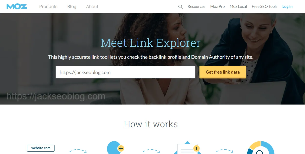 moz link explorer